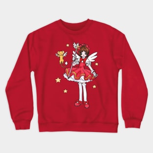 Sakura and Kero Crewneck Sweatshirt